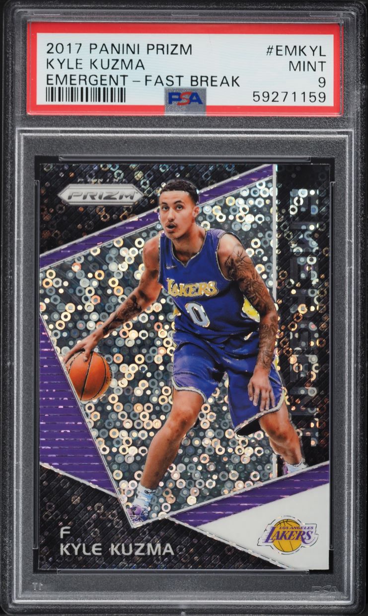 PANINI NBAカード SELECT PRIZM PHENOMENON SILVER KYLE KUZMA #P-8 送料無料 中古 IT1 PANINI NBAカード SELECT PRIZM PHENOMENON SILVER KYLE KUZMA