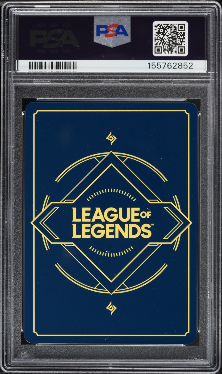 2025 Riftbound League Of Legends LoL Origins Release Event Prize Pack Jinx Rebel #202 PSA 10