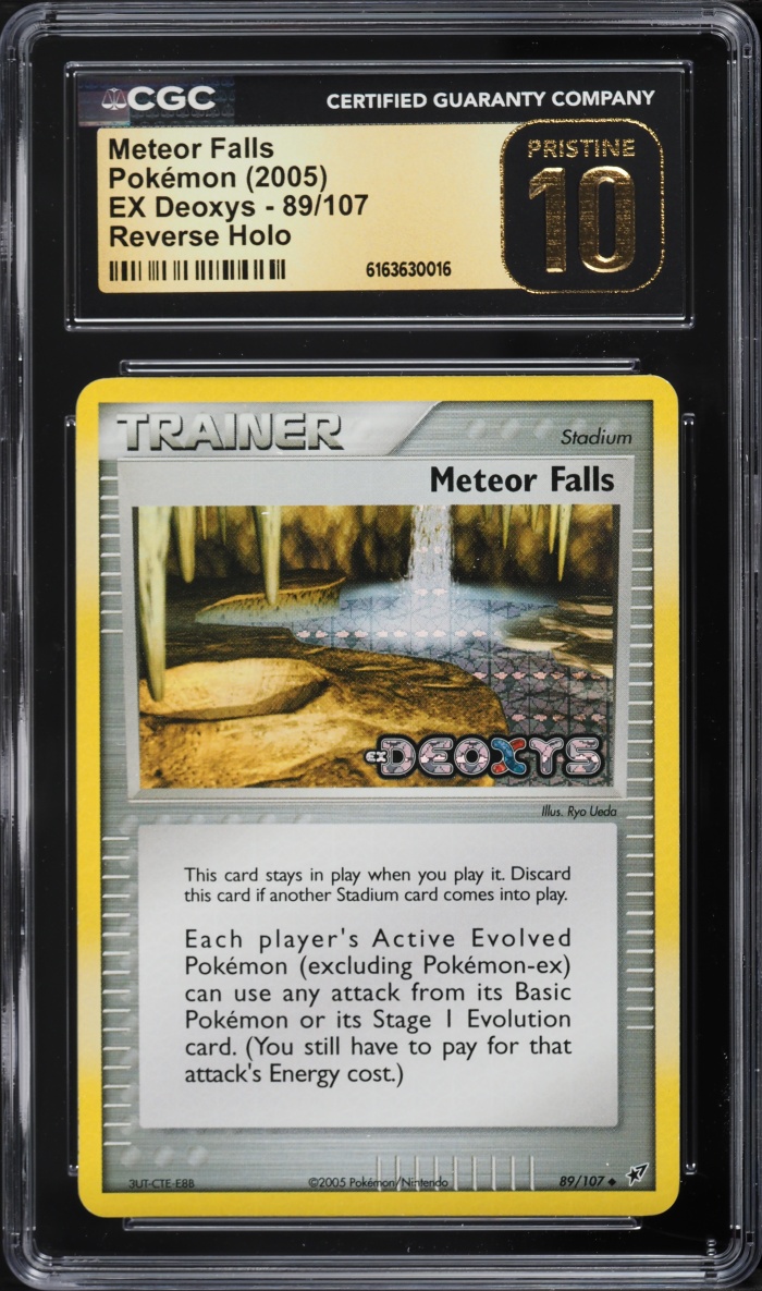 2005 Pokemon EX Deoxys Reverse Holo Meteor Falls #89 CGC 10 PRISTINE