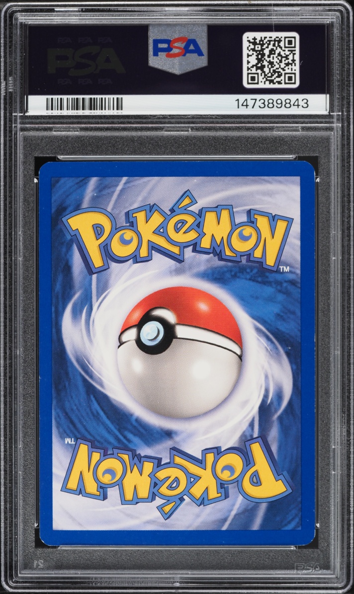 2000 Pokemon Team Rocket Prerelease Holo Dark Gyarados #8 PSA 6 EXMT