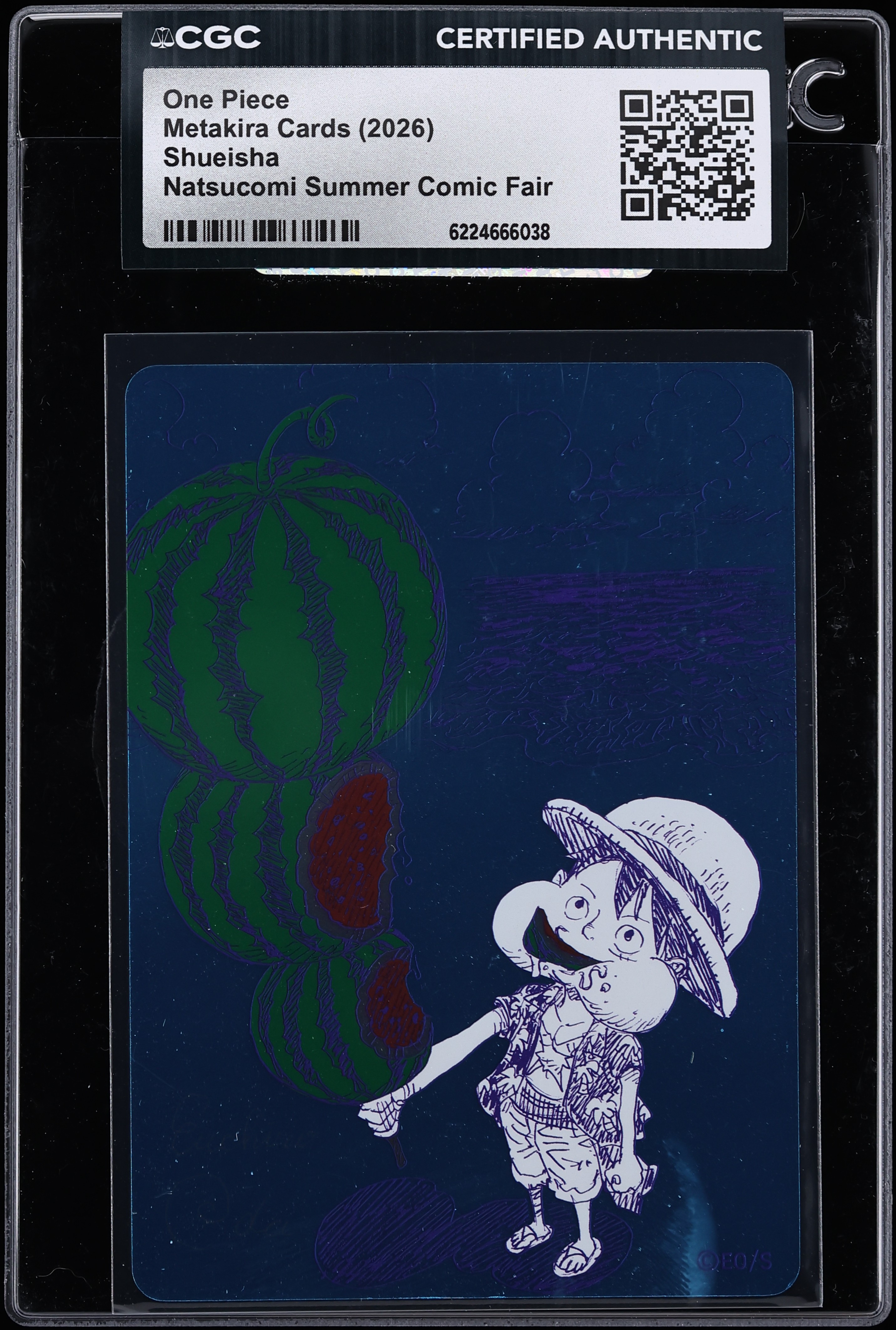 2026 One Piece Metakira Cards Shueisha Natsucomi Summer Comic Fair CGC AUTH