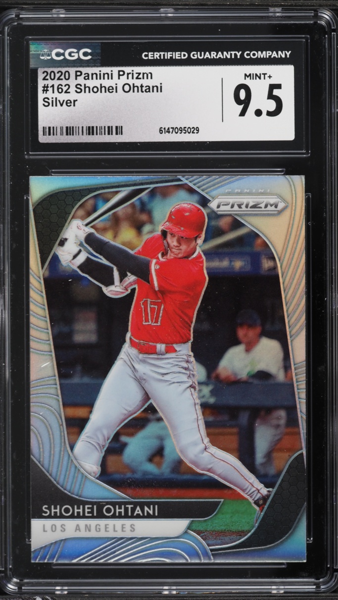 2020 Panini Prizm Silver Shohei Ohtani #162 CGC 9.5 MINT+