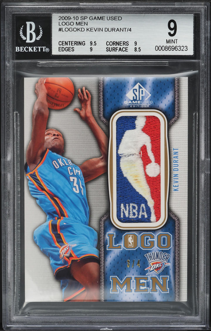 2009 SP Game Used Signature Fabrics Kevin Garnett PATCH AUTO #SF