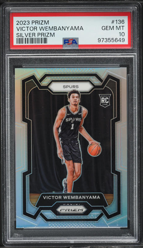 2023 National Treasures Victor Wembanyama ROOKIE LOGOMAN