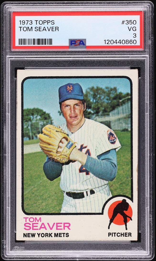 1973 Topps Tom Seaver #350 PSA 3 VG