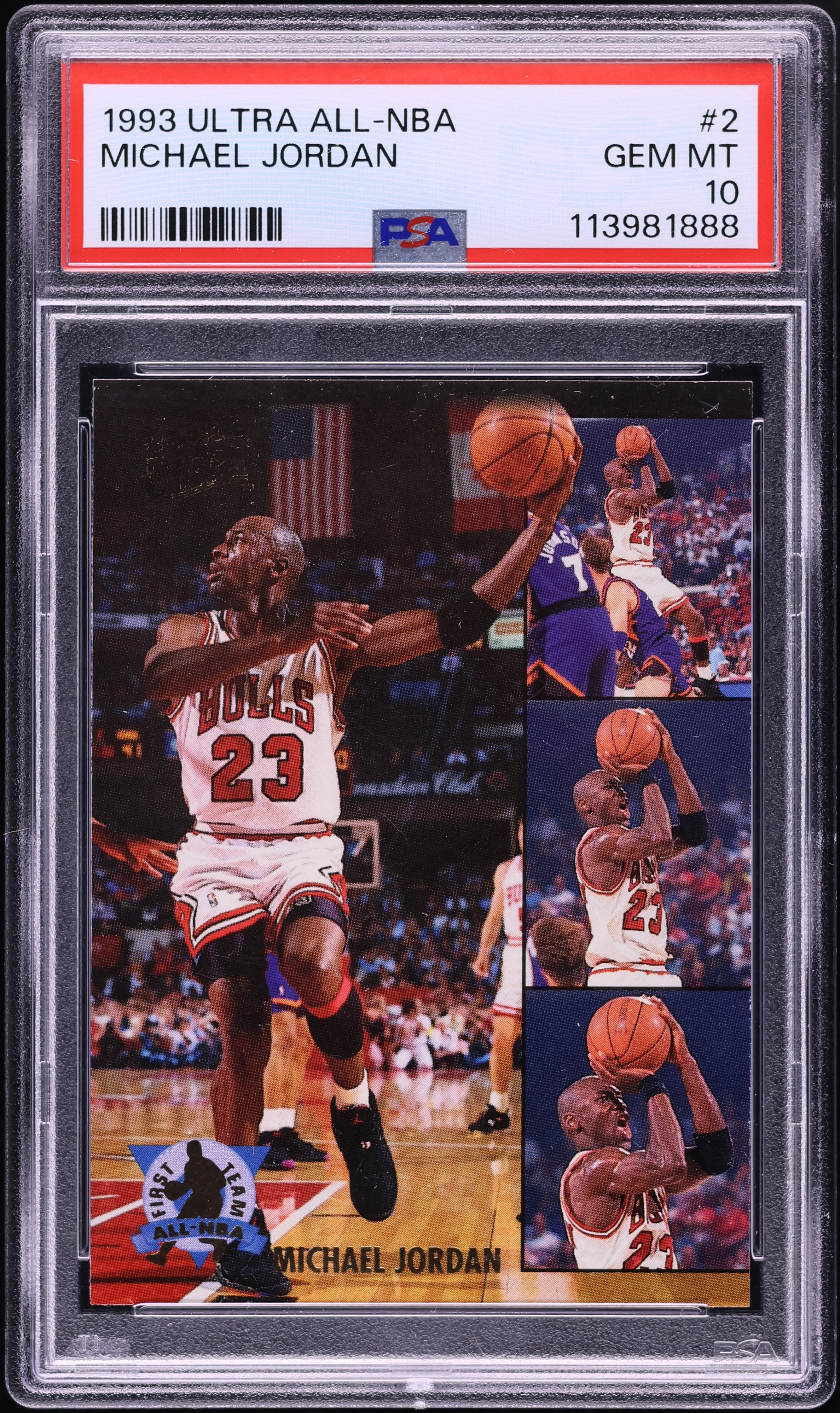 PSA10 2枚セット マイケル ジョーダン / Jordan NBA 1993 Ultra All-NBA Michael Jordan #2 PSA 10 GEM MINT on