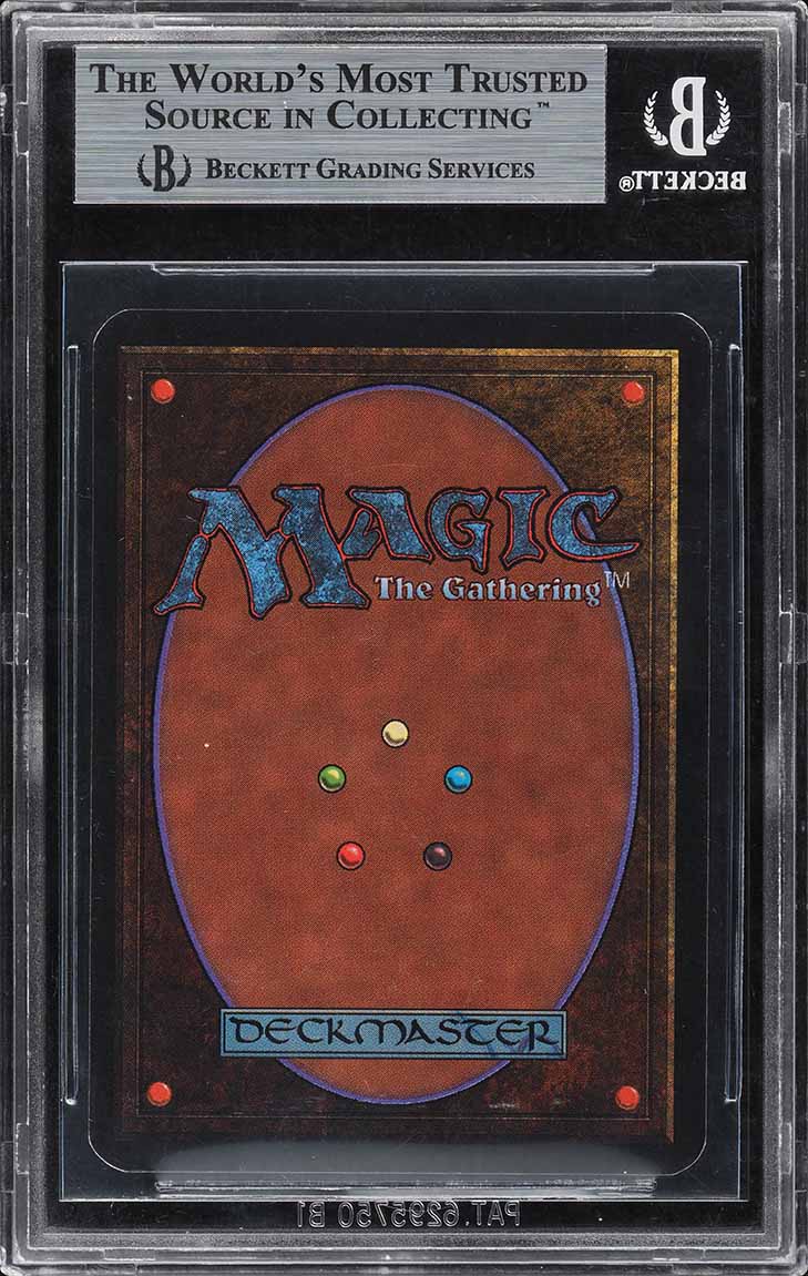 1993 Magic The Gathering MTG Alpha Time Walk POWER-9 R B BGS 9
