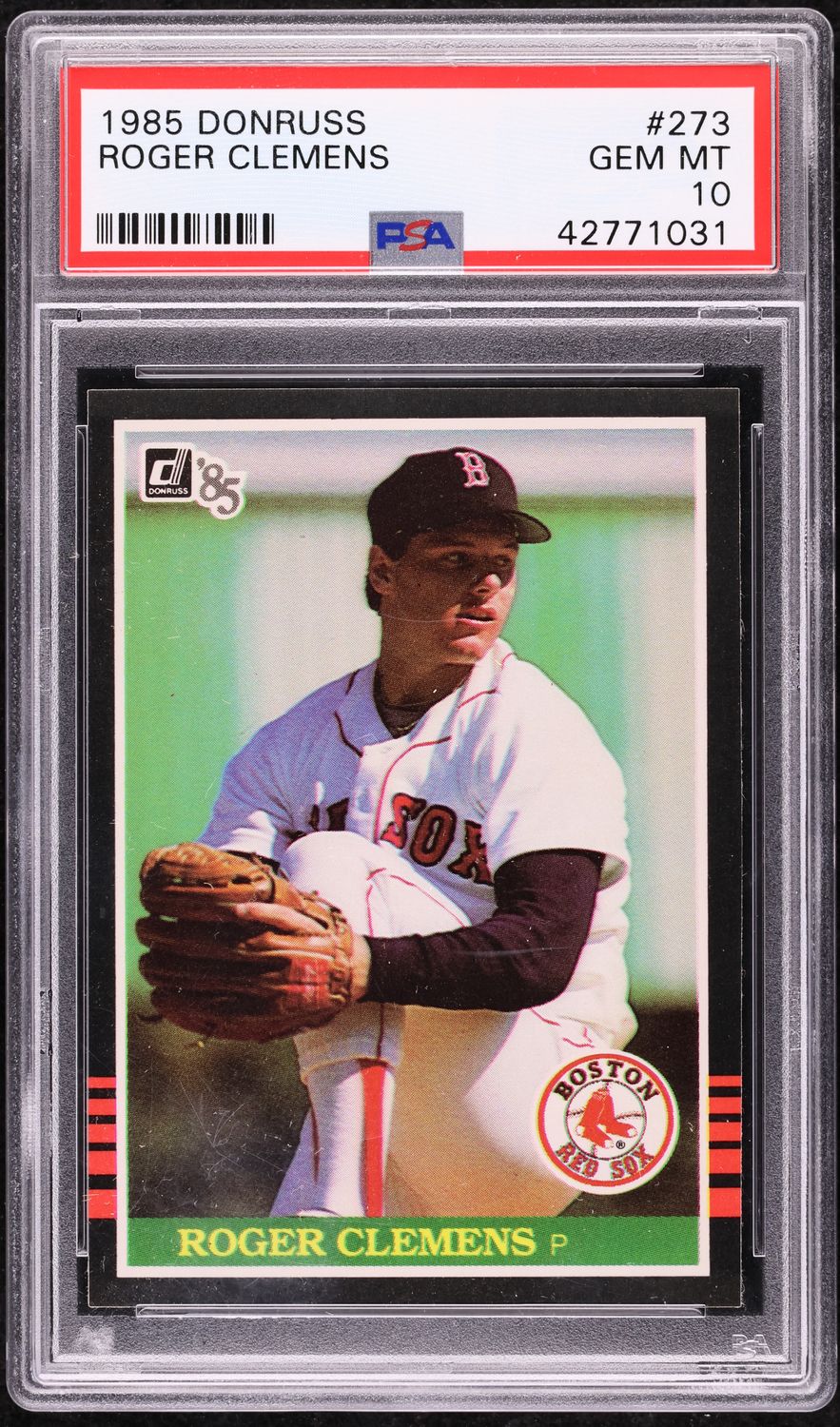 1985 Donruss Roger Clemens ROOKIE #273 PSA 10 GEM MINT