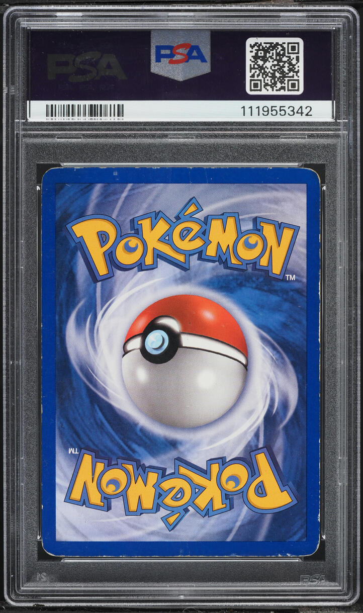 2007 Pokemon EX Power Keepers Holo Vaporeon Gold Star #102 PSA 1 PR
