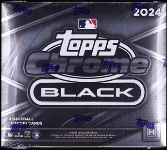 その他 2024 Topps Chrome Black Hobby box 2024 Topps Chrome Black Baseball Hobby Box