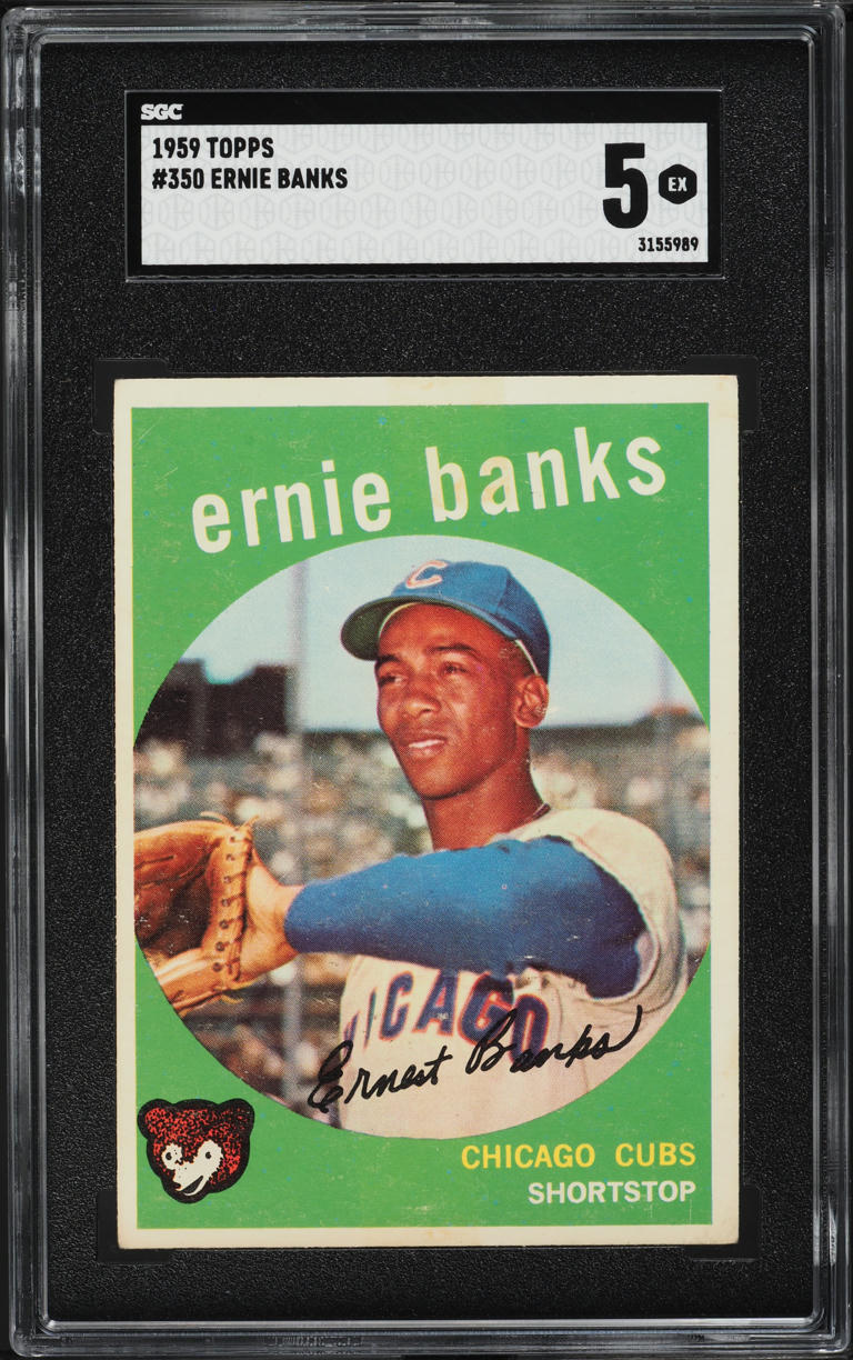 1959 Topps Ernie Banks #350 SGC 5 EX