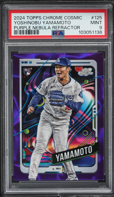 2024 Topps Cosmic Chrome Planetary Pursuit Mars Yoshinobu