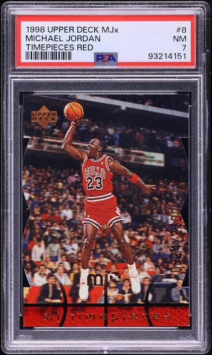 1998 Upper Deck MJx Michael Jordan #89 PSA 10 GEM MINT on Fanatics