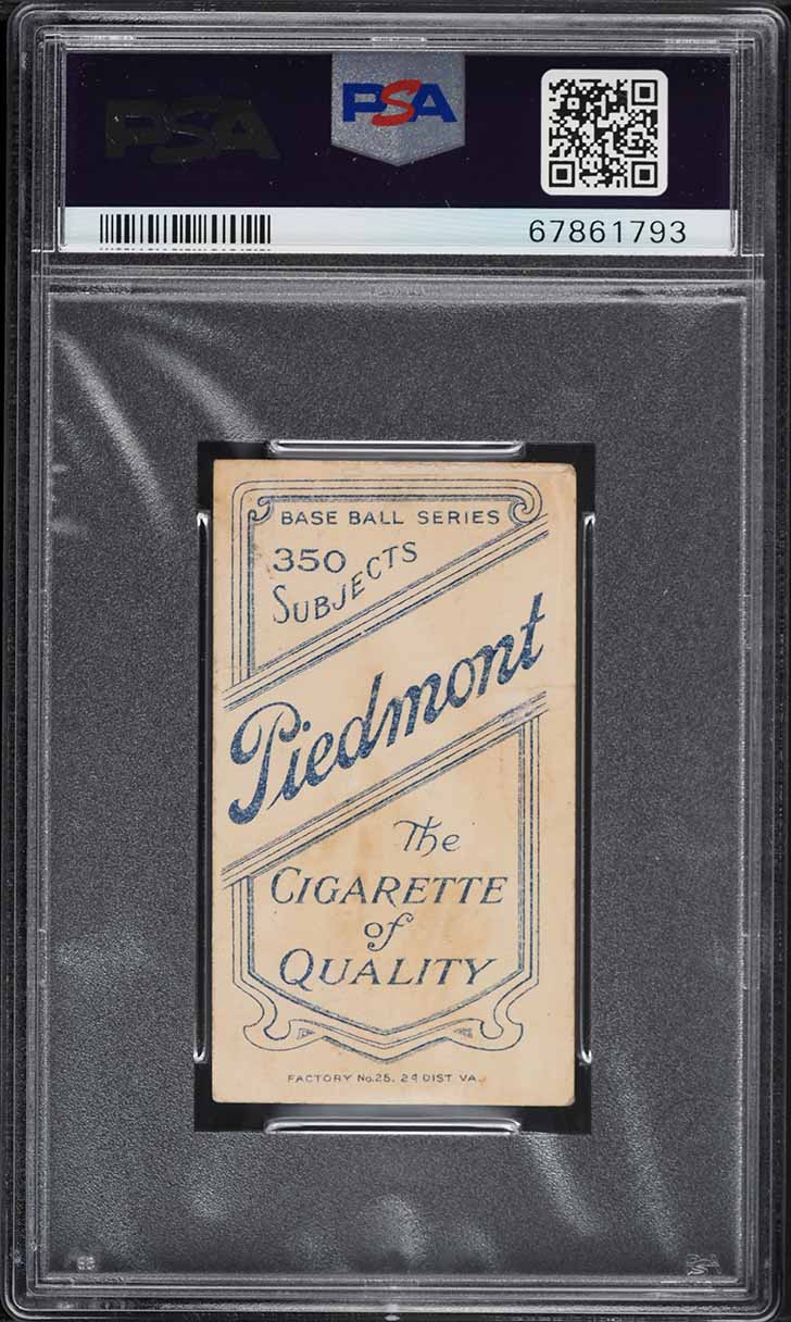 1909-11 T206 Patsy Dougherty ARM IN AIR PSA 2 GD