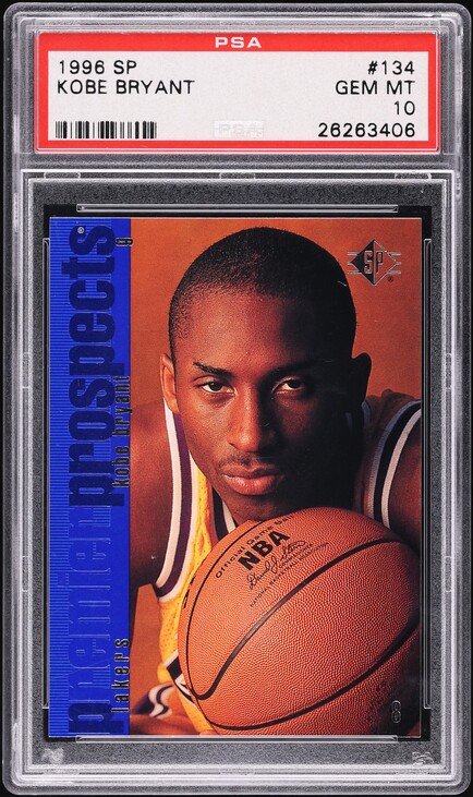 1996 Topps Chrome Youthquake Kobe Bryant ROOKIE #YQ15 CGC AUTH on