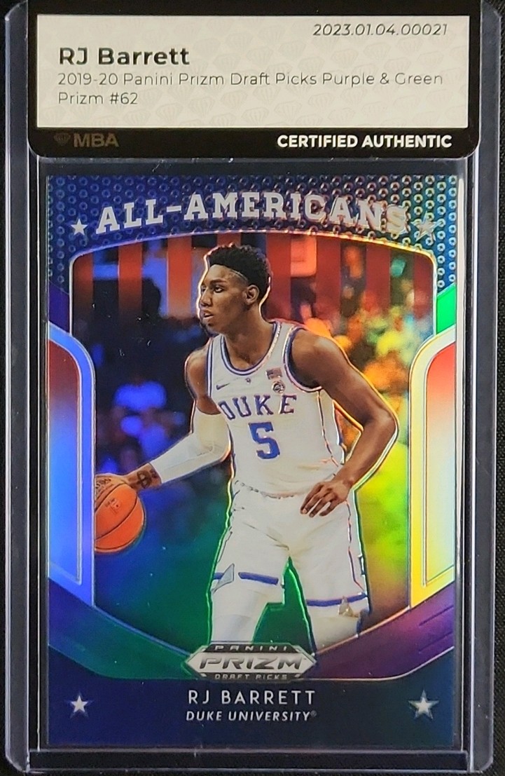 Prizm RJ Barrett Blue Prizm 199シリ　PSA 10 Prizm Rj Barrett Blue 199 Psa 10 | eBay