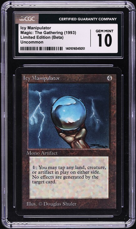 1993 Magic The Gathering MTG Beta Ice Storm CGC 9.5 MINT+ on