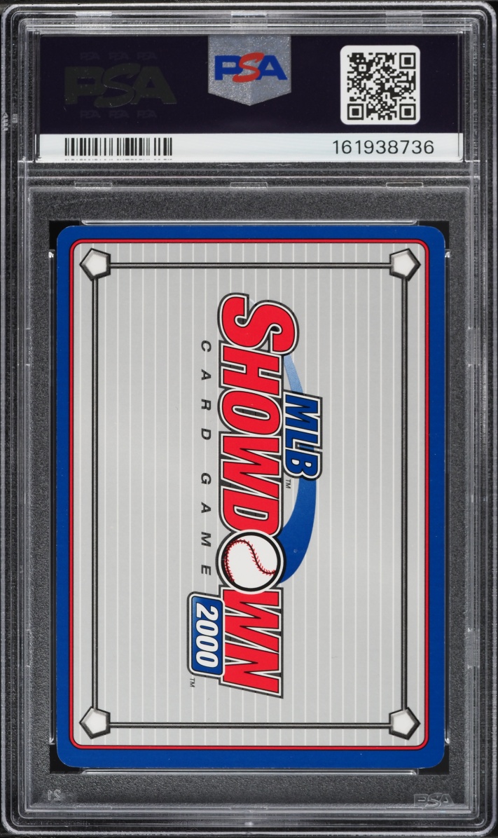 2000 MLB Showdown Mariano Rivera #309 PSA 7 NRMT
