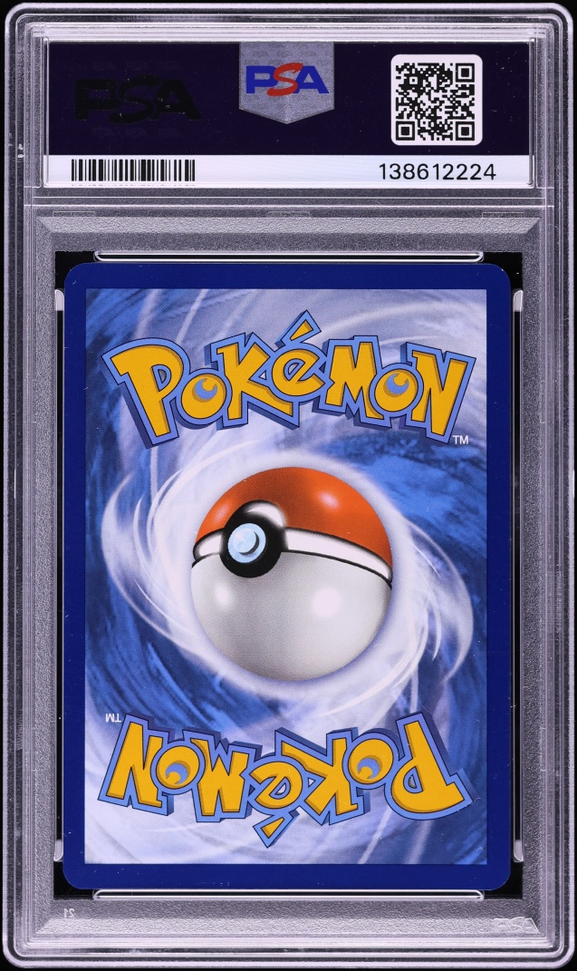 2025 Pokemon SV Promo Destined Rivals ETB Full Art Team Rocket's Wobbuffet #203 PSA 9 MINT