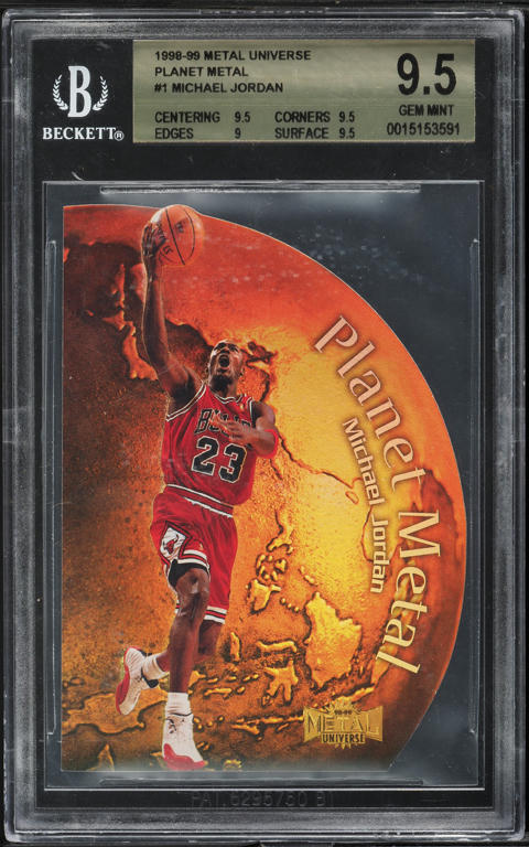 1997 Metal Universe Championship Hardware Michael Jordan #5