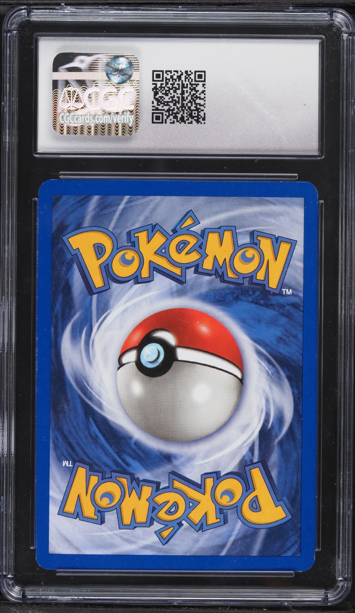 2001 Pokemon League Black Star Promo Hitmontop #37 CGC 9 MINT