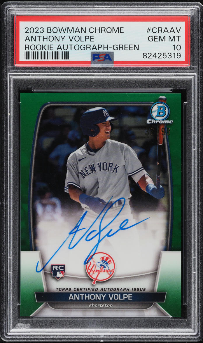2020 Bowman Chrome Atomic Refractor Anthony Volpe ROOKIE