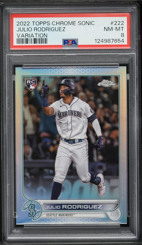 2022 Topps Update Julio Rodriguez ROOKIE #US44 PSA 10 GEM MINT on