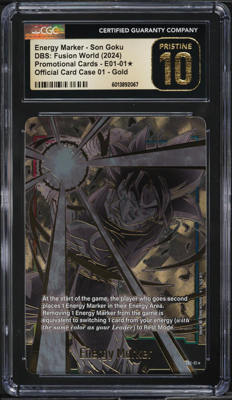 2024 Dragon Ball Super Fusion World Pack Gold Energy Marker Goku