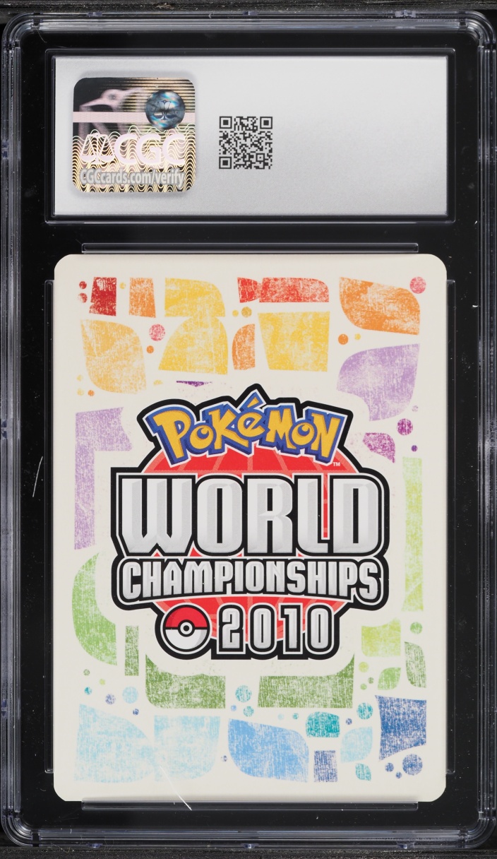 2010 Pokemon Platinum World Championships Decks Happy Luck Crobat G #47 CGC 9.5 MINT+