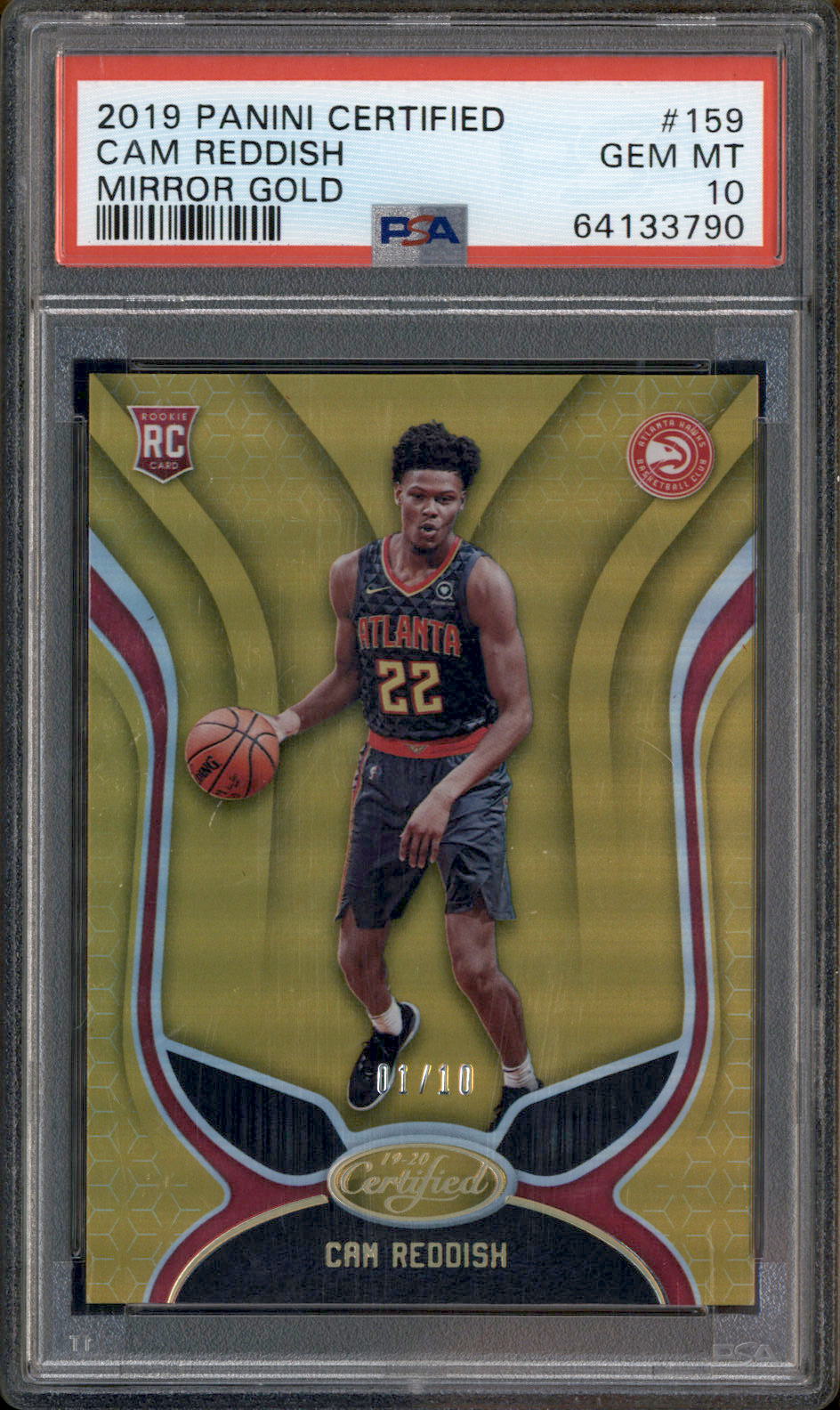2019 Panini Prizm Sensational Blue Shimmer Cam Reddish