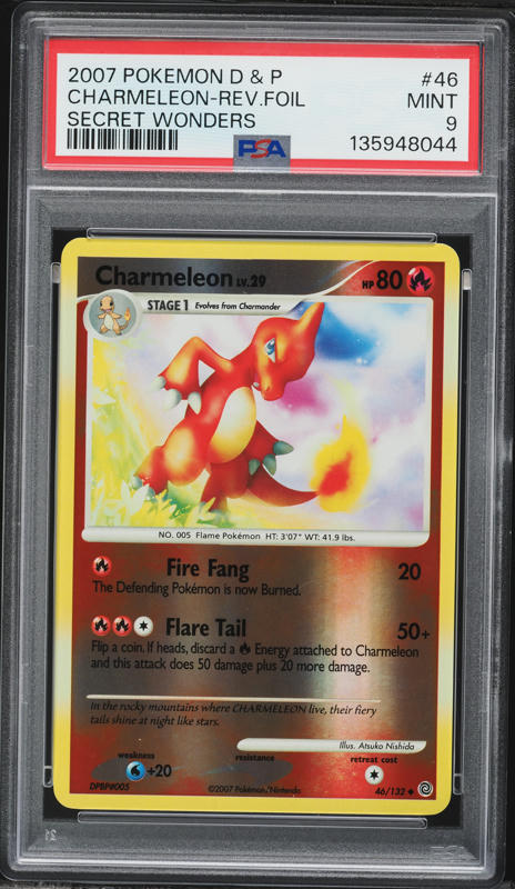 2020 Pokemon SWSH Vivid Voltage Reverse Holo Charizard #25 PSA 10