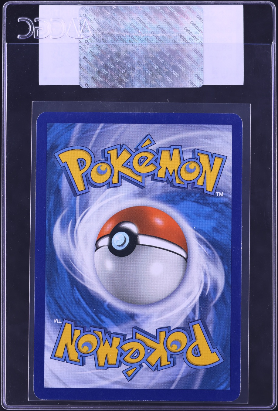 2016 Pokemon XY BREAKpoint Reverse Holo League Chikorita #1 CGC AUTH