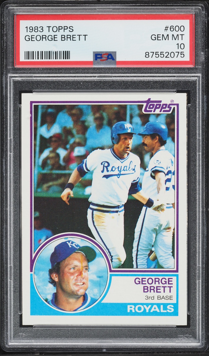 1983 Topps George Brett #600 PSA 10 GEM MINT