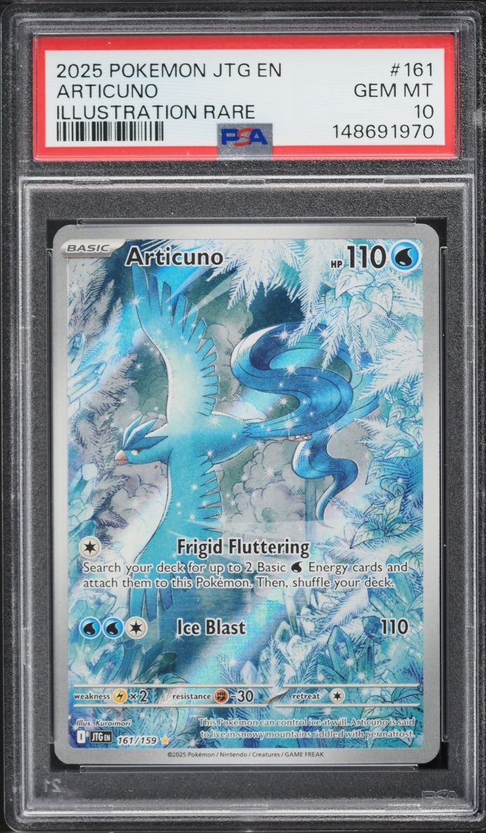 2025 Pokemon Scarlet & Violet Journey Together IR Articuno #161 PSA 10 GEM MINT