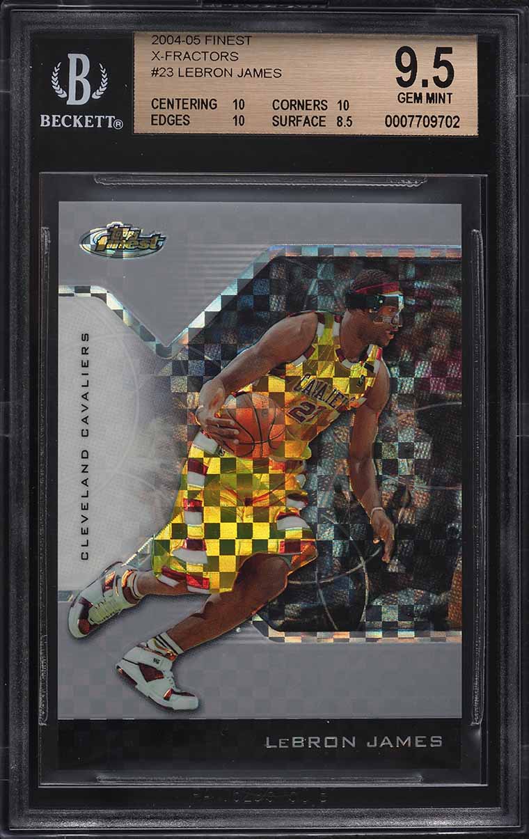 2019 Panini Mosaic Orange Reactive Prizm LeBron James #8 SGC 10