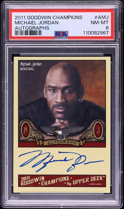 2001 SP Authentic Star Signatures Michael Jordan AUTO DNA 10 /75