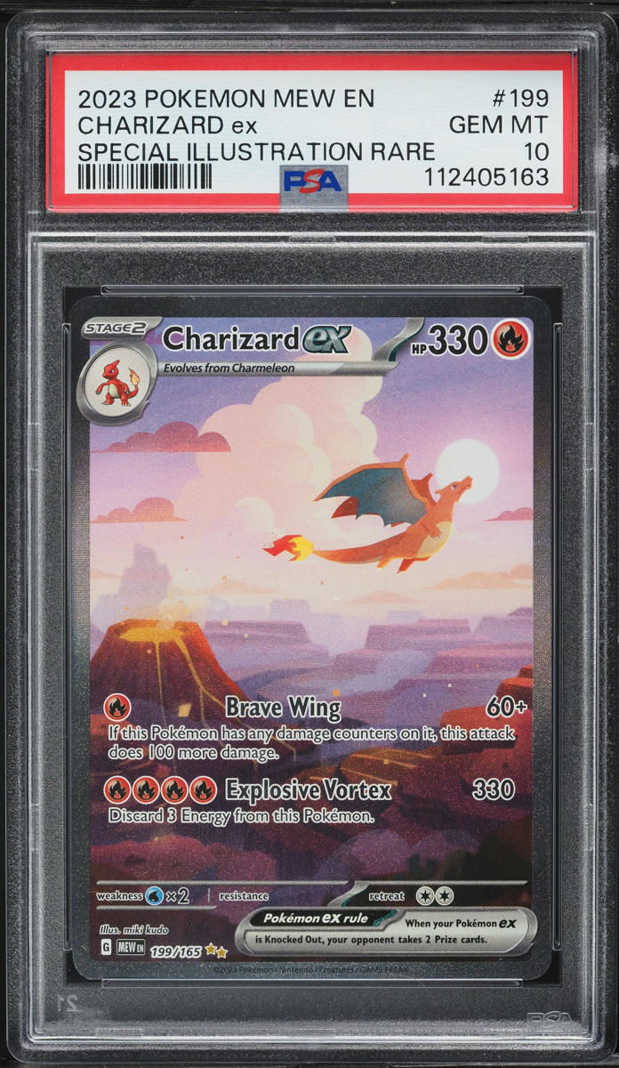 2023 Pokemon Scarlet & Violet 151 SIR Charizard EX #199 PSA 10 GEM MINT