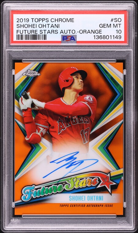2021 Topps Project 70 By Keith Shore Shohei Ohtani #547 BGS 9.5