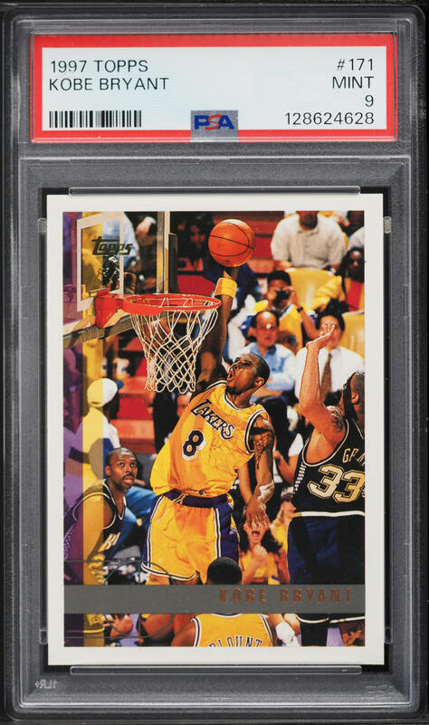 1997 Hoops Frequent Flyer Club Kobe Bryant #FF9 BGS 9.5 GEM MINT