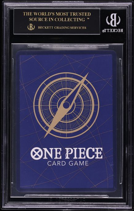 2022 One Piece Japanese Summit Decisive Battle SR Sakazuki #OP02-099 BGS 10 BLACK LABEL