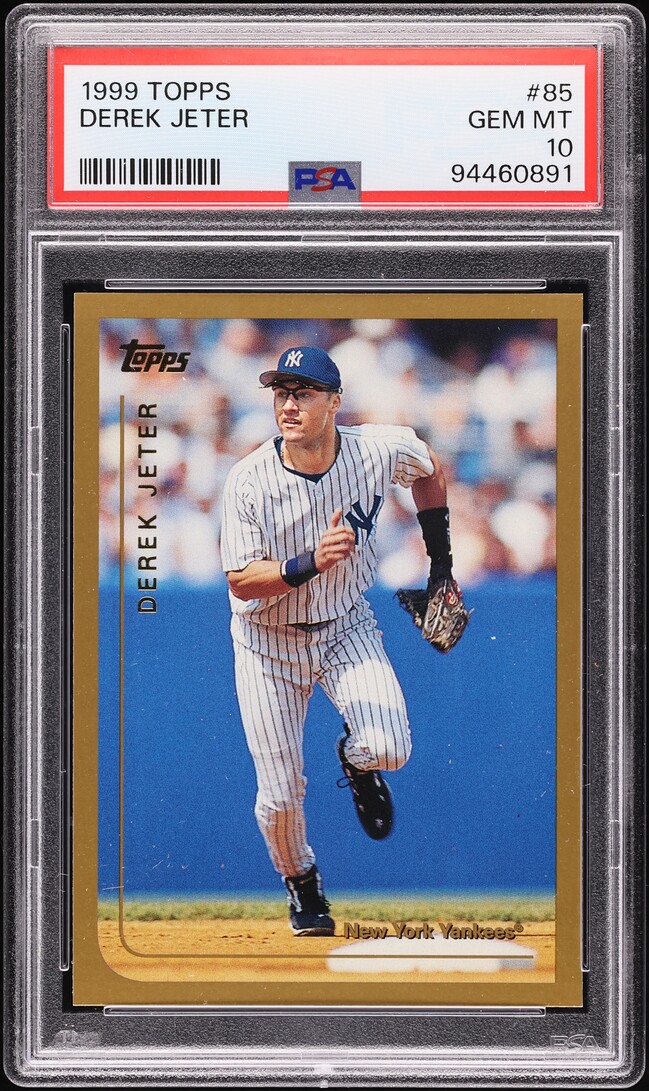 1999 Topps Derek Jeter #85 PSA 10 GEM MINT