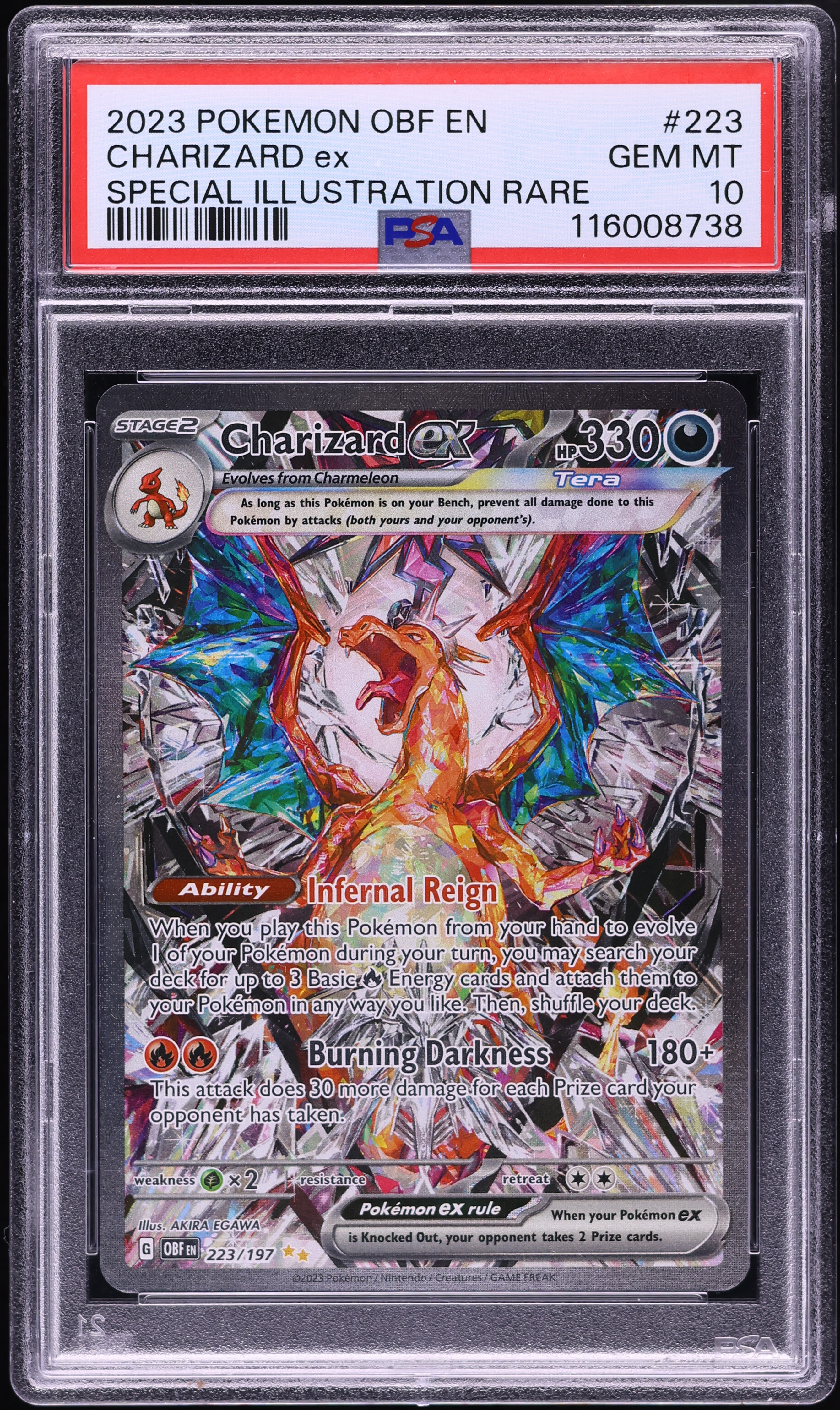 CGC10 ブラック PRISTINE イーブイex SAR 223/107 CGC10 ブラック PRISTINE イーブイex SAR 223/107 CGC10