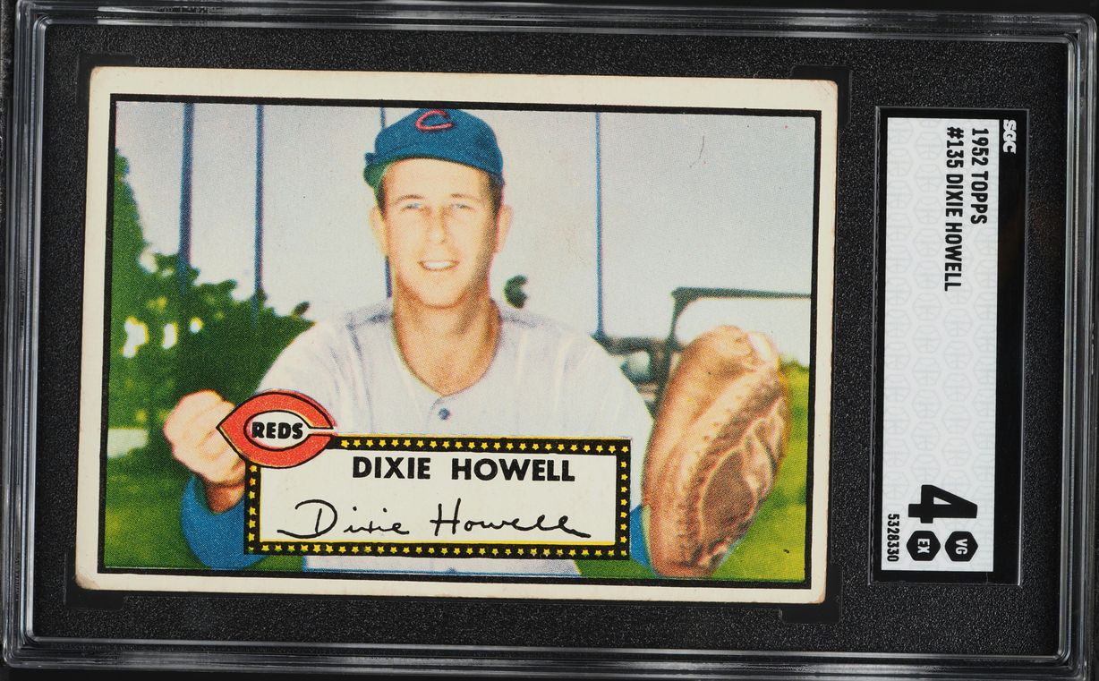1952 Topps Dixie Howell #135 SGC 4 VGEX