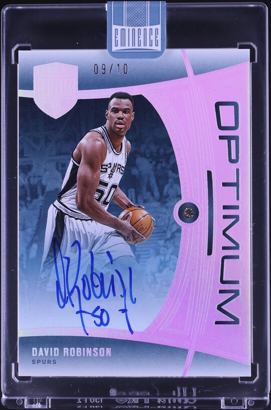 2024 Panini Prizm Gold Wave David Robinson 1/10 #288 PSA 8 NM-MT