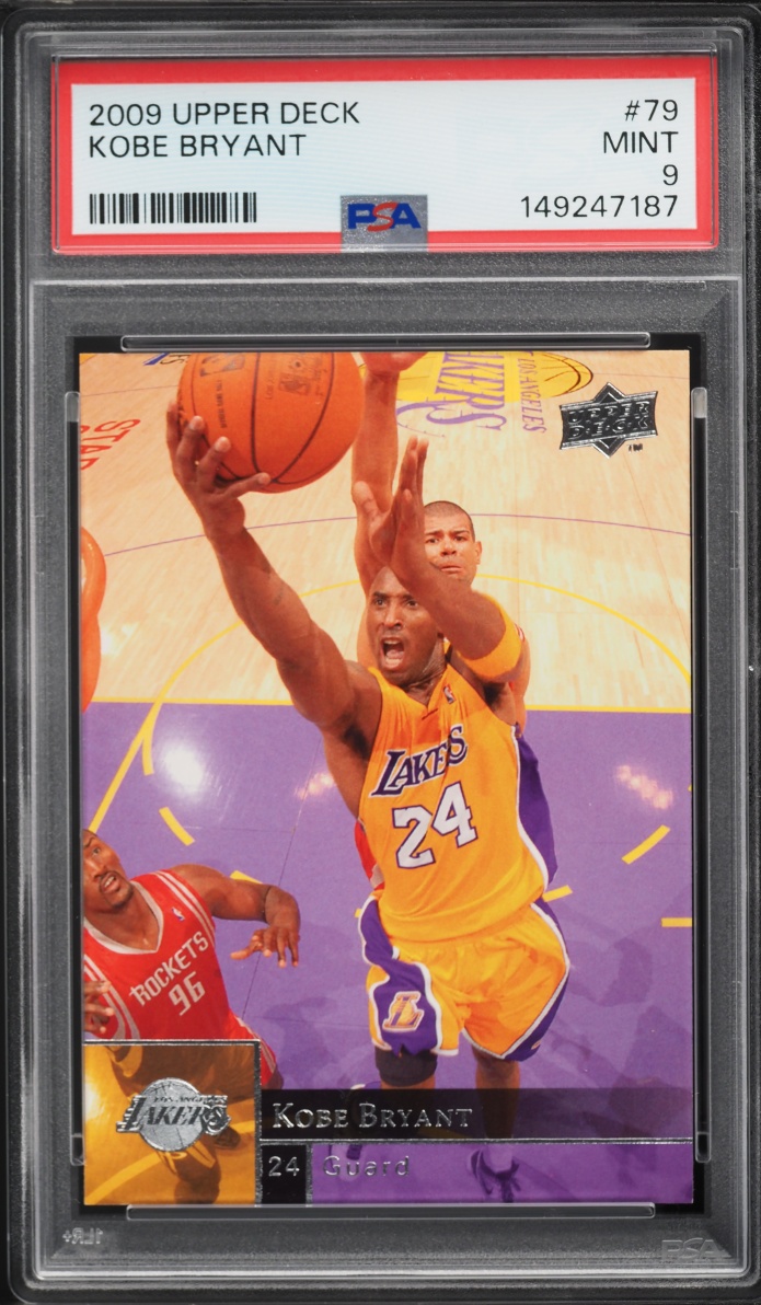 2009 Upper Deck Basketball Kobe Bryant #79 PSA 9 MINT