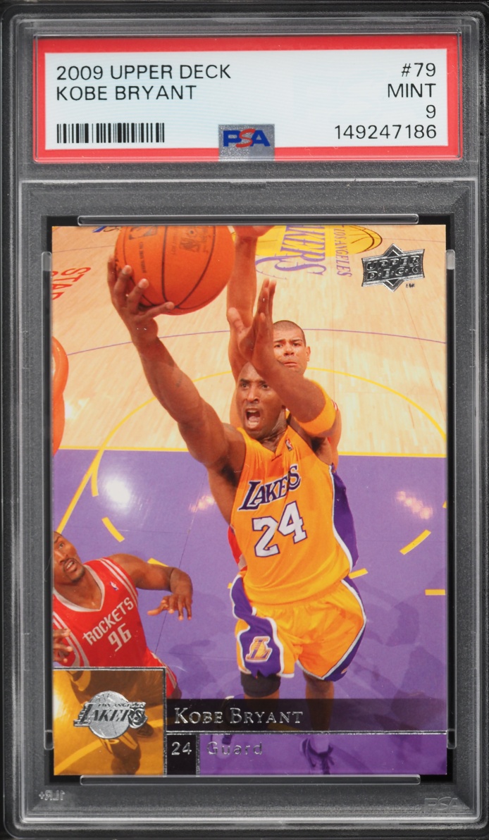 2009 Upper Deck Basketball Kobe Bryant #79 PSA 9 MINT