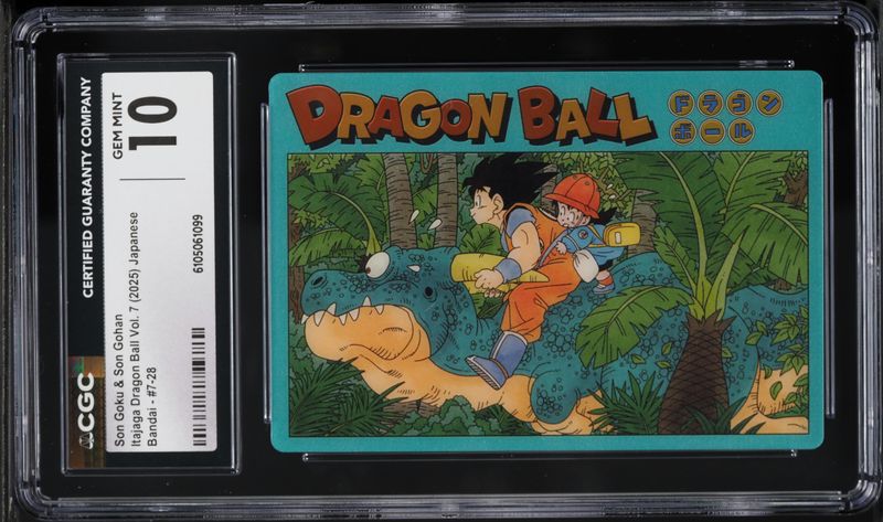 2025 Dragon Ball Japanese Itajaga Vol 7 Son Goku & Son Gohan #7-28