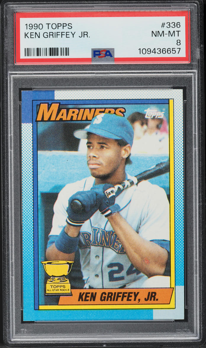 1990 Topps Ken Griffey Jr. #336 PSA 8 NM-MT