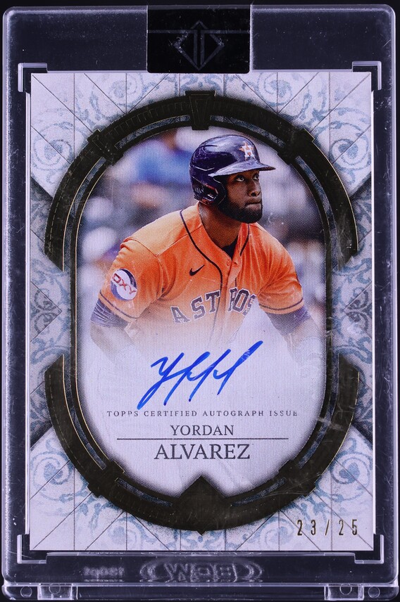 2024 Topps Transcendent Collection Yordan Alvarez AUTO /25 #TCA-YA