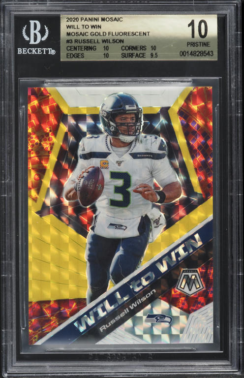 2021 Panini Mosaic Will To Win Prizm Shohei Ohtani #WTW8 SGC